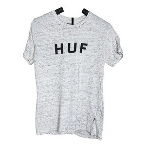 HUF burnout tee gray size small